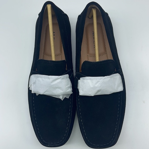 Alfani Womens James Leather Square Toe Loafers, Black 8/.5 w - Picture 4 of 16